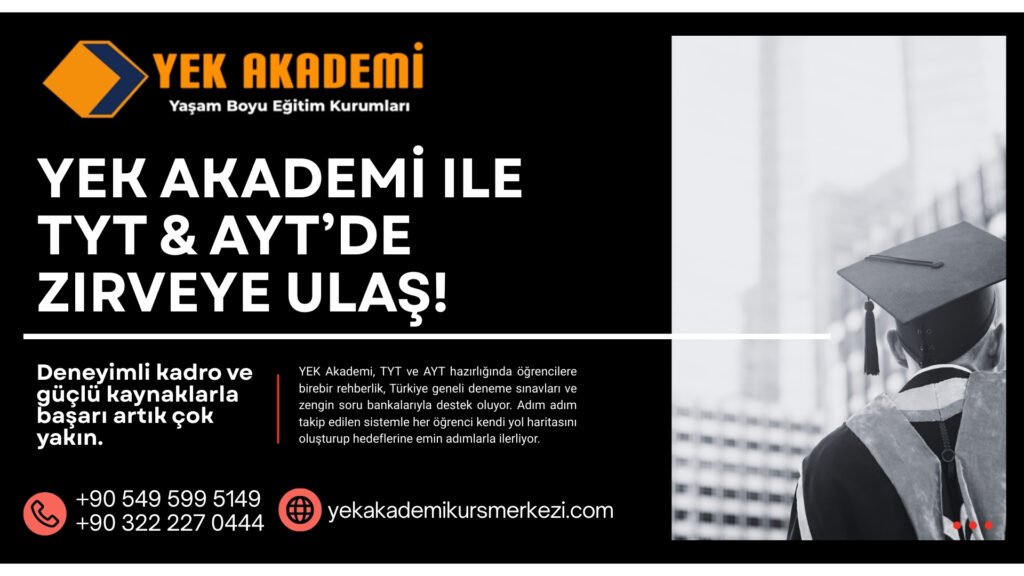 Adana TYT ve AYT Kursları